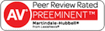 Peer review rated preeminent